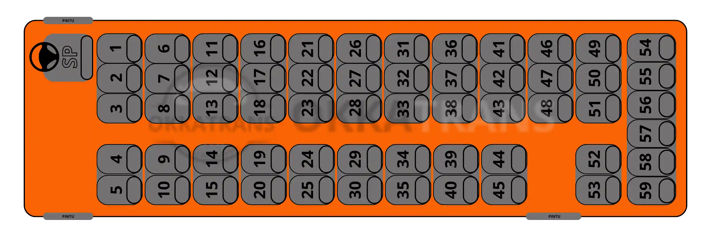 Seat 59 - 59 seat